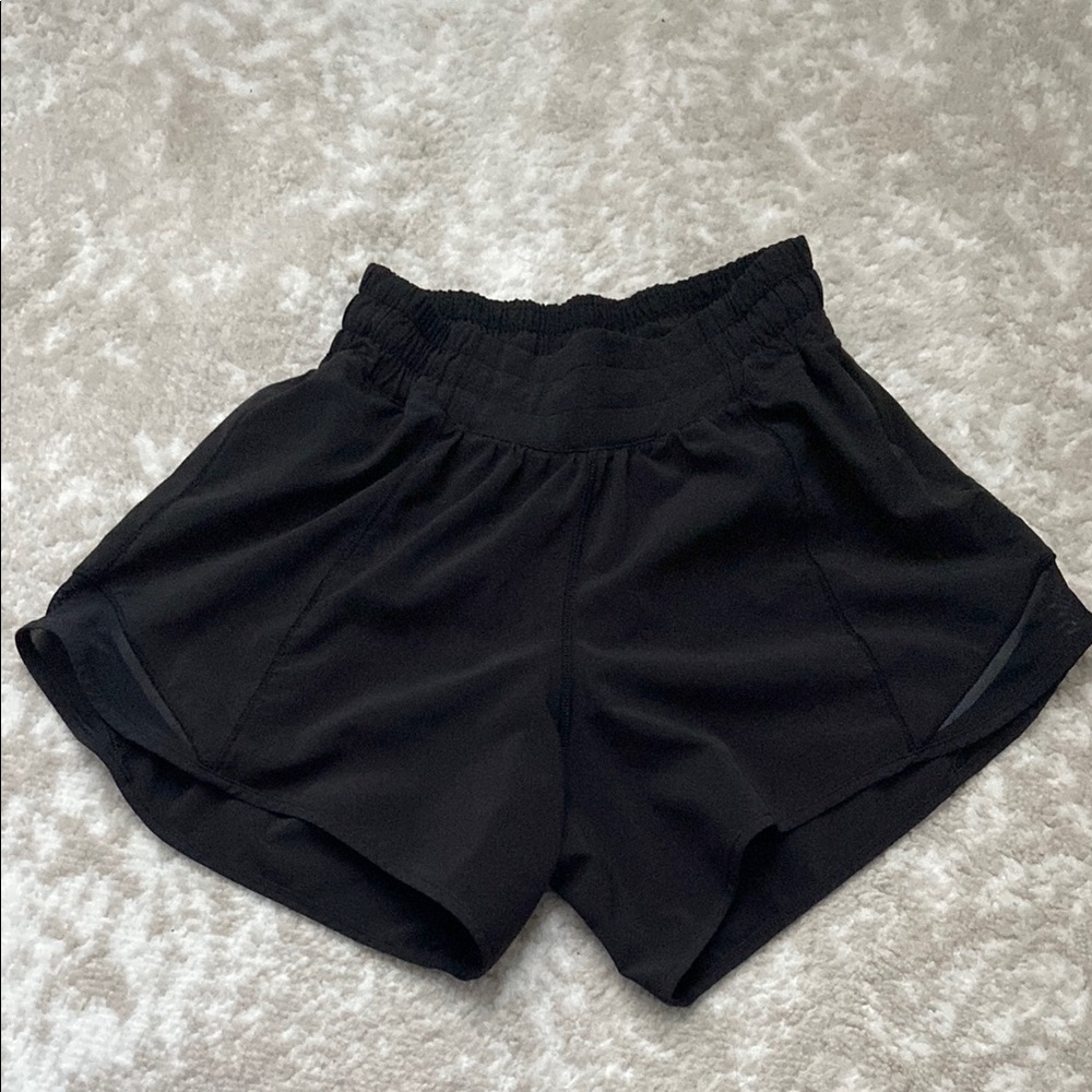 Women's Black Athletic Shorts